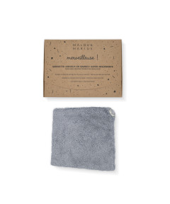 “Malou & Marius” bambusa matu dvielis-turbāns. Pelēks