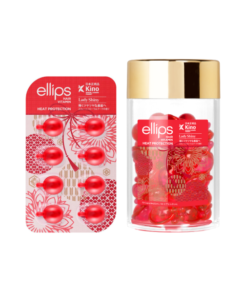 Kaloro uz matiem klājamie vitamīni „Lady Shiny“ piešķirt tai mirdzumu. LIMITED EDITION