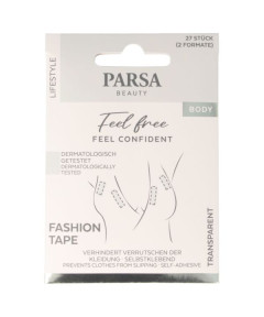 PARSA LIFESTYLE abpusējas līmlentes apģērbam, caurspīdīgas