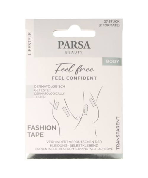 PARSA LIFESTYLE abpusējas līmlentes apģērbam, caurspīdīgas