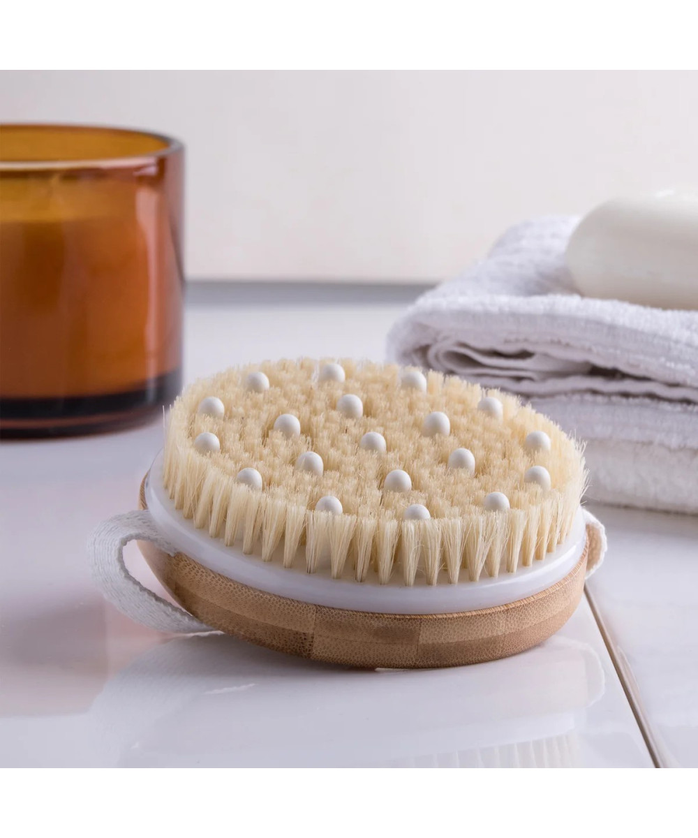 PARSA WELLNESS sertificēta bambusa masāžas suka ķermenim 5