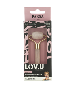PARSA LOV.U mazais rožu kvarca rullītis