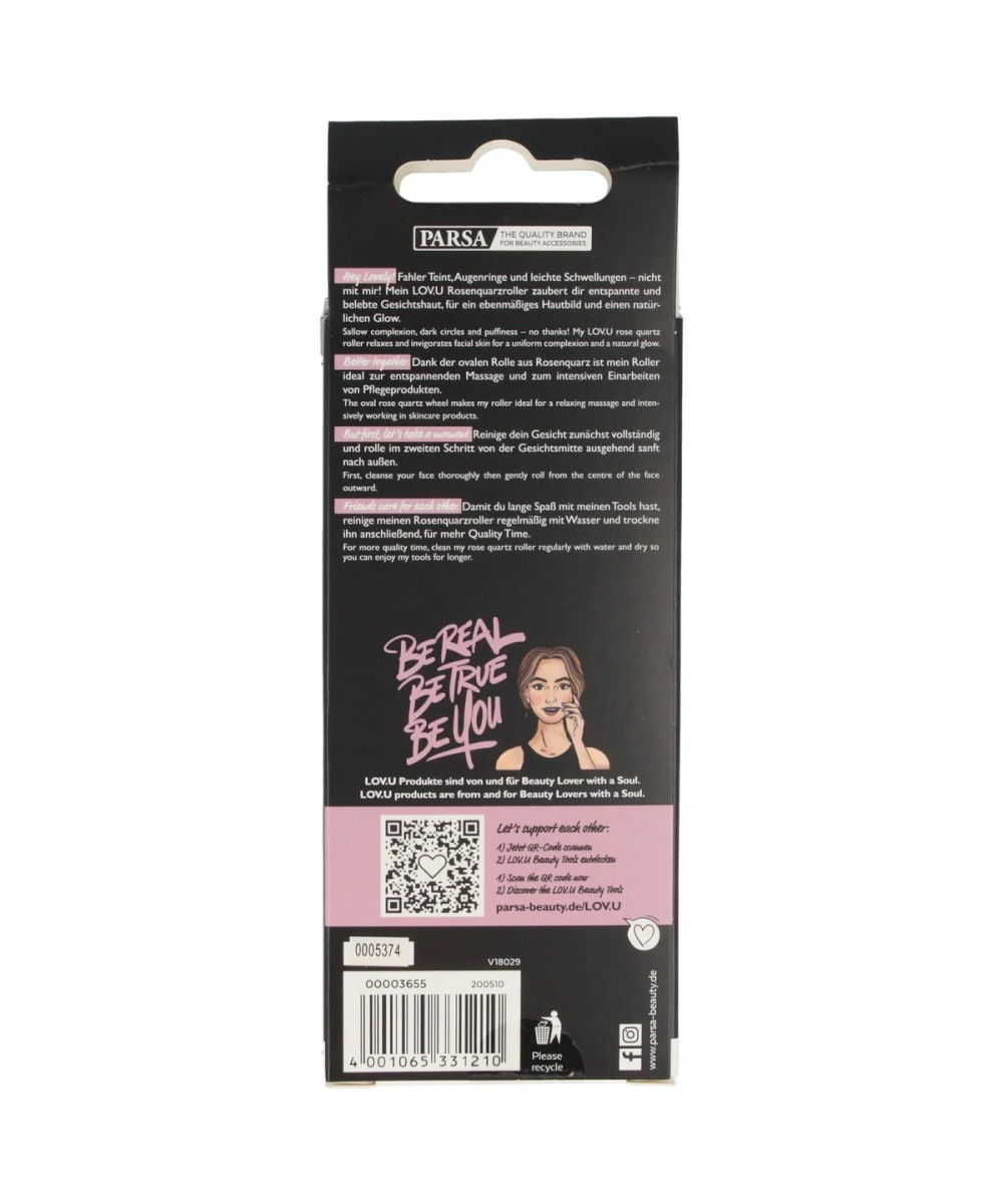 PARSA LOV.U mazais rožu kvarca rullītis 3