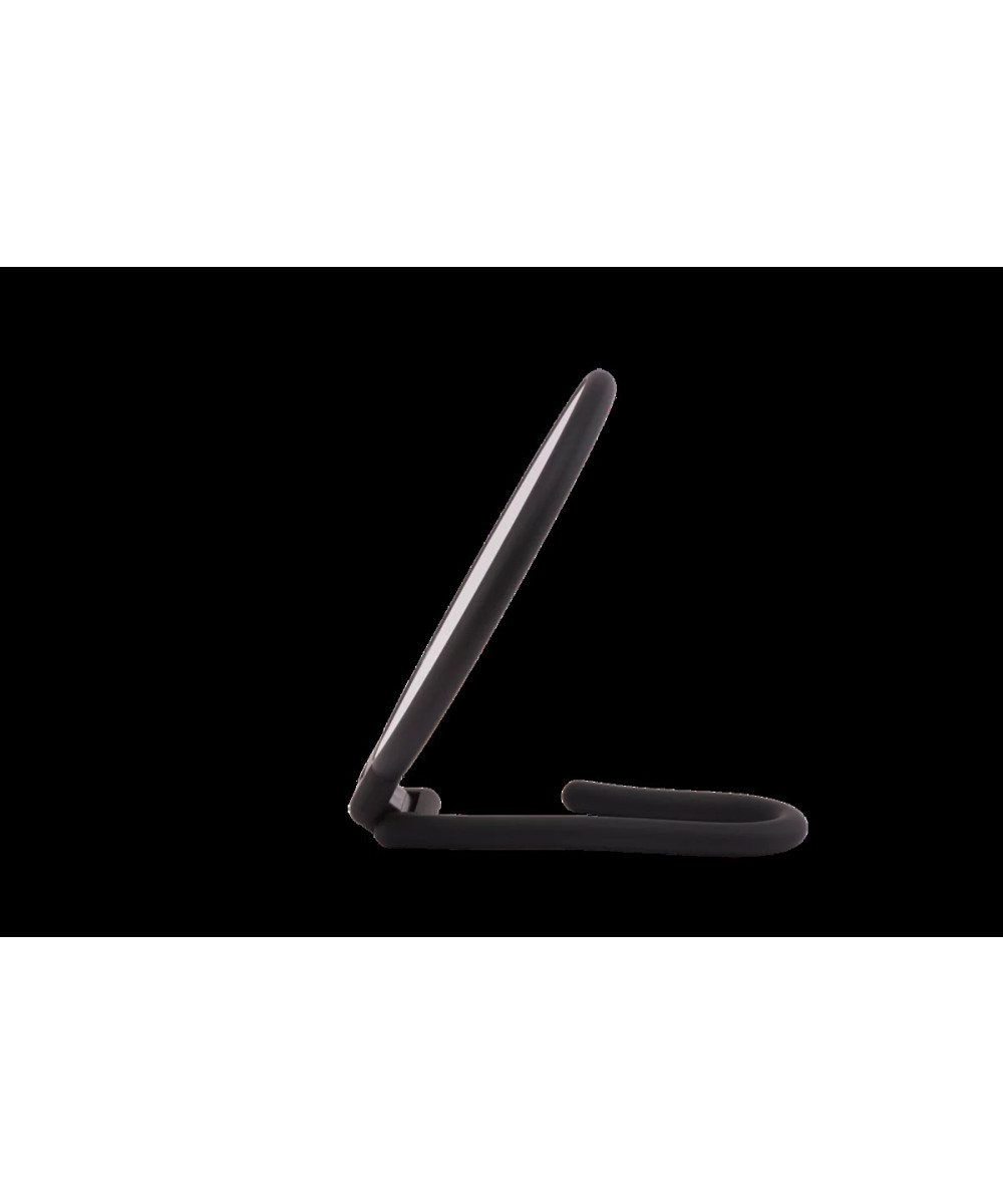 PARSA ESSENTIAL kosmētiskais spogulis, melns gumijas pārklājums, 1x/3x palielinājums 4