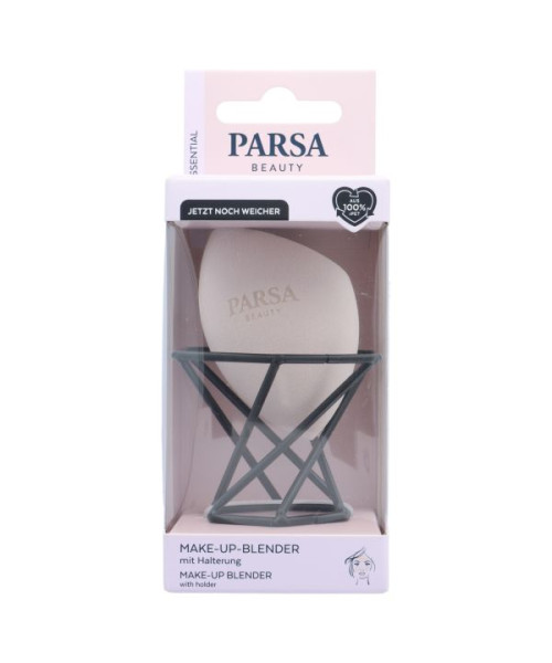 PARSA ESSENTIAL kosmētikas sūklītis ar turētāju