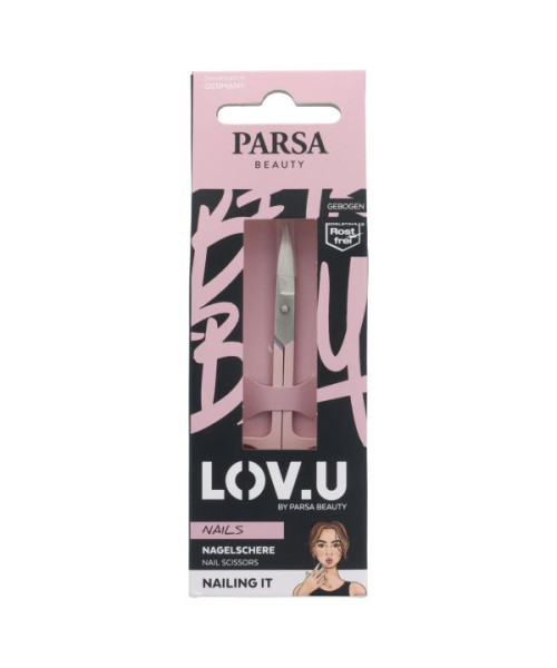 PARSA LOV.U nagu šķēres, rozā krāsa