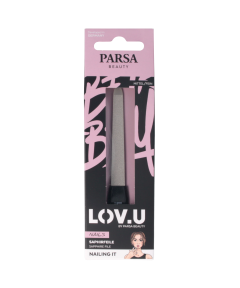 PARSA LOV.U safīra nagu vīle, maza, melnā krāsa