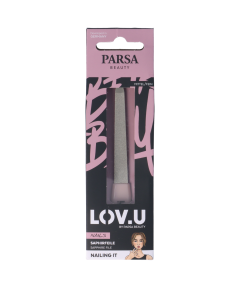 PARSA LOV.U safīra nagu vīle, maza, rozā krāsa