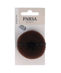 PARSA ESSENTIAL matu veidošanas spurgas "Hair Donut", maza, brūnā krāsā