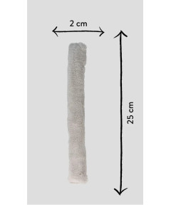 PARSA HAIR ID matu lokšķērēm lentes, mikrošķiedra, 6 gab.