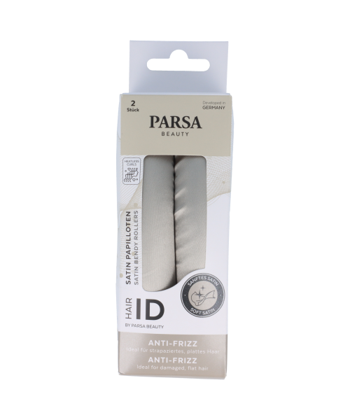 PARSA HAIR ID matu lokšķērēm lentes, satīns, 2 gab.