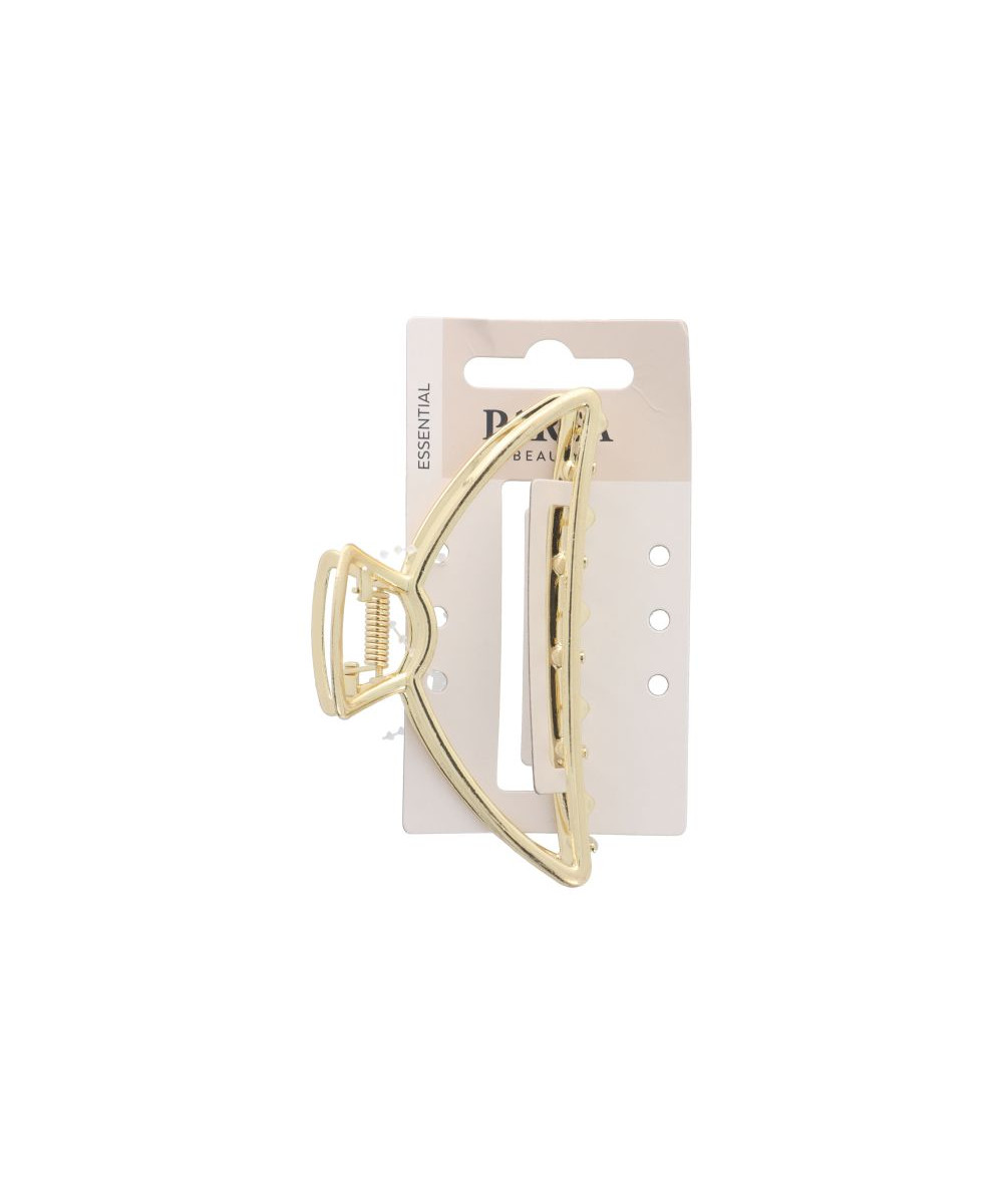 PARSA ESSENTIAL matētas lielas metāla matu skavas.