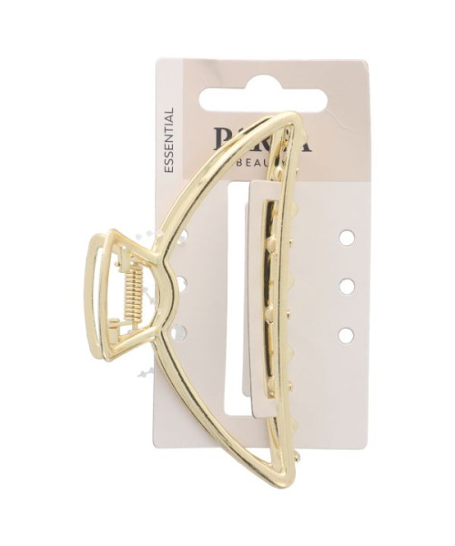 PARSA ESSENTIAL matētas lielas metāla matu skavas.