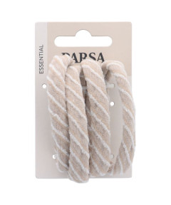 PARSA ESSENTIAL matu gumijas, smilšu krāsā, 4 gab.