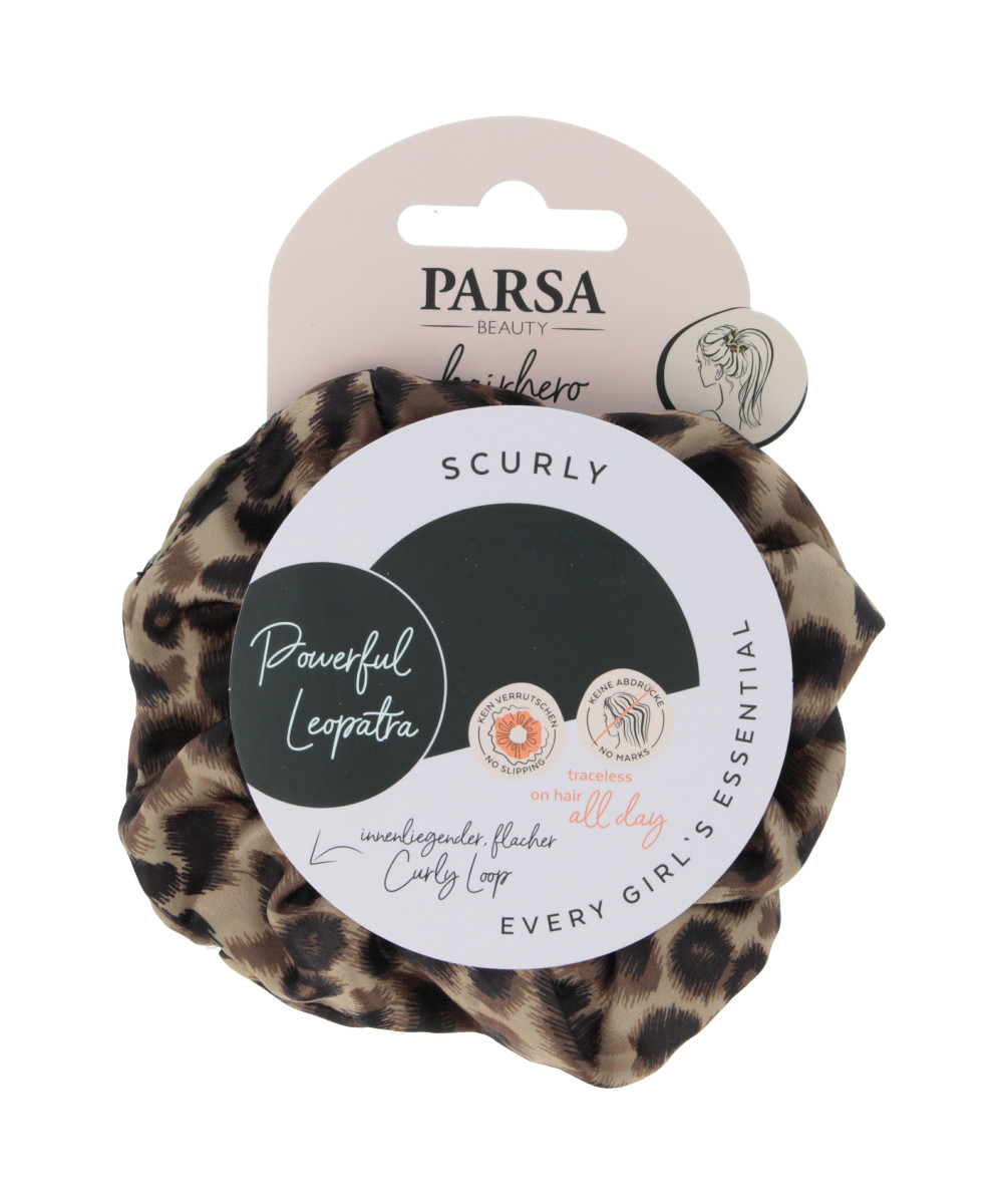 PARSA HAIRHERO matu gumija ar leopardu rakstu