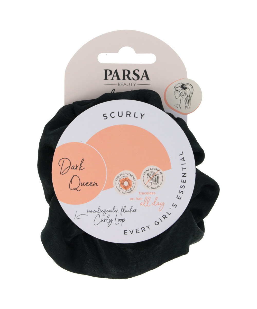 PARSA HAIRHERO matu gumija melnā krāsā