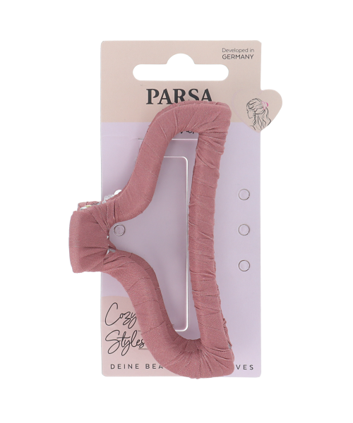 PARSA HAIR HERO COZYSTY matu knaibles ar satīnu, rozā krāsā