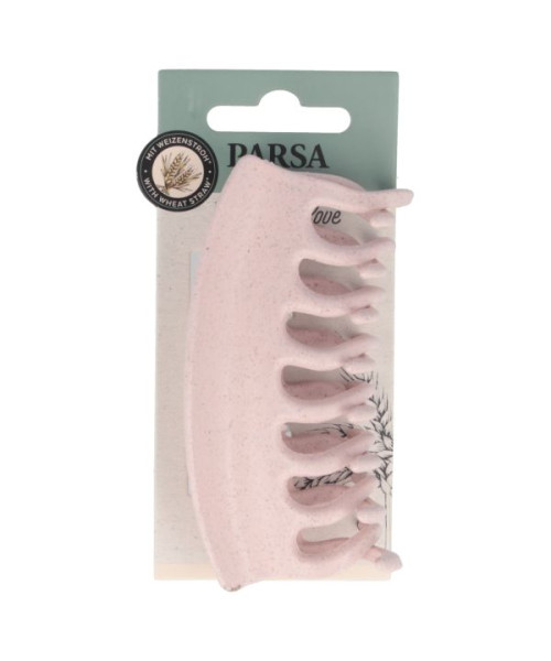 PARSA NATURE LOVE matu knaibles no kviešu šķiedrām, lielas, rozā krāsā.