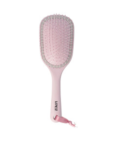 PARSA LOV.U liels, ovāls matu suka mitriem un sausiem matiem, rozā krāsā