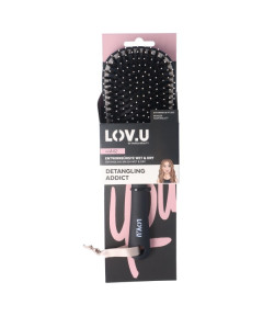 PARSA LOV.U matu suka mitriem un sausiem matiem, melnā krāsā