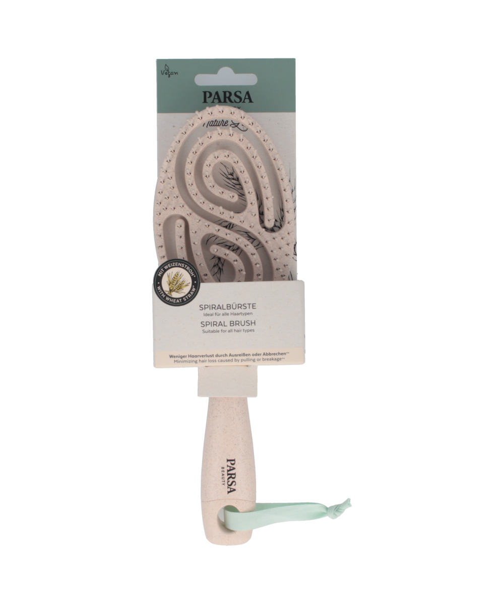 PARSA NATURE LOVE spirālveida matu suka