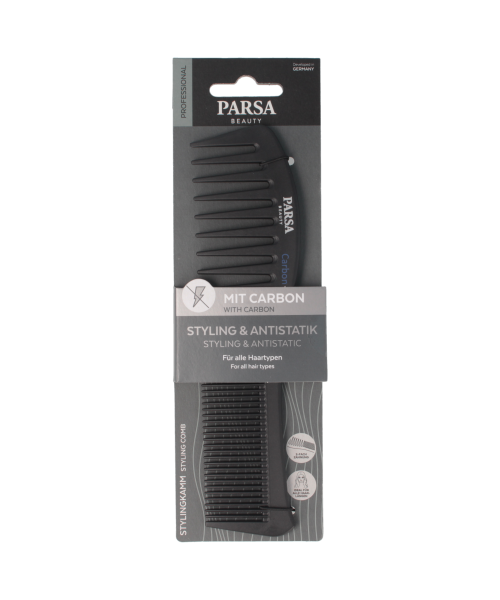 PARSA PROFESSIONAL CARBON dubultās veidošanas ķemmes ar oglekļa šķiedru