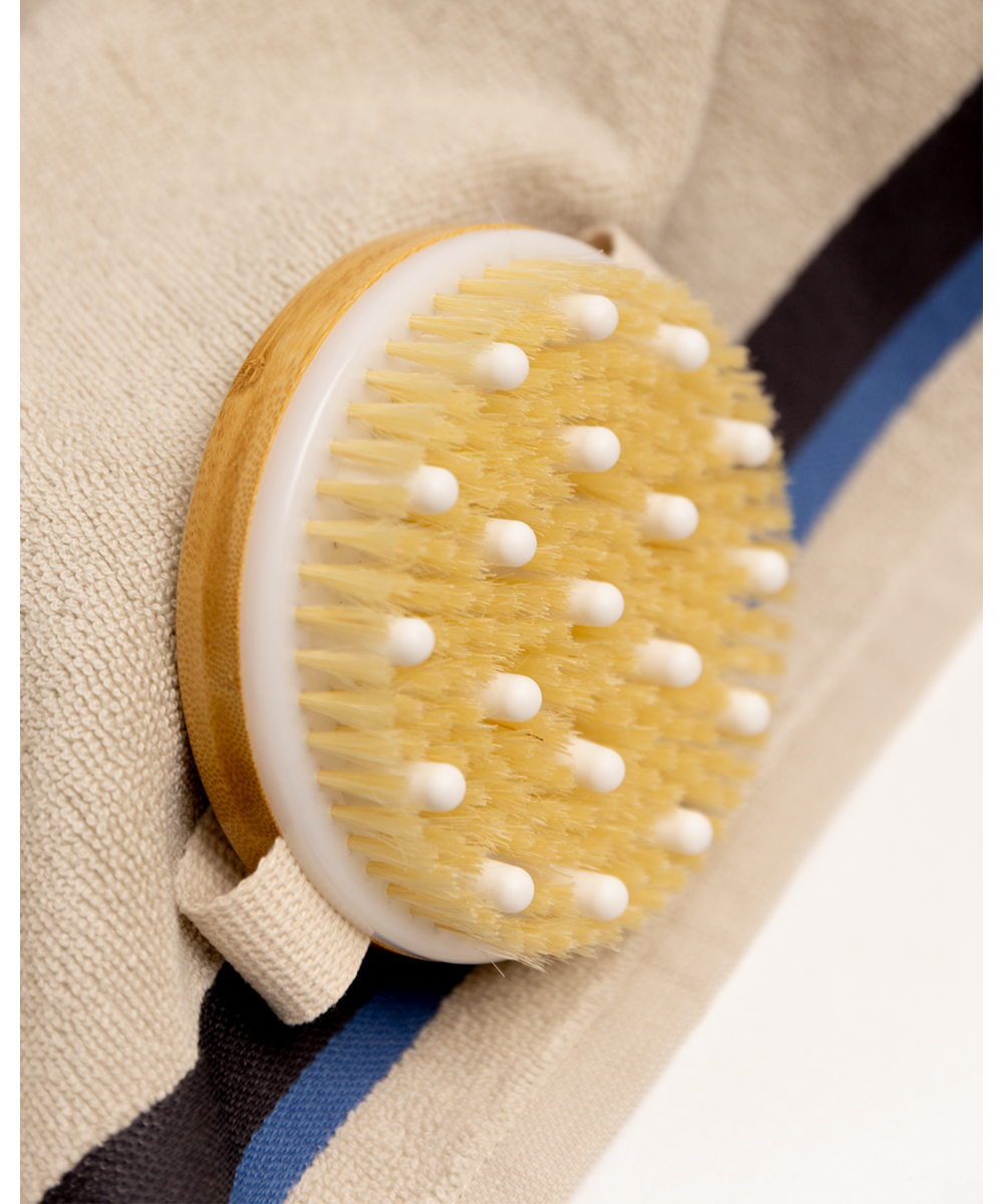 PARSA WELLNESS sertificēta bambusa masāžas suka ķermenim 6