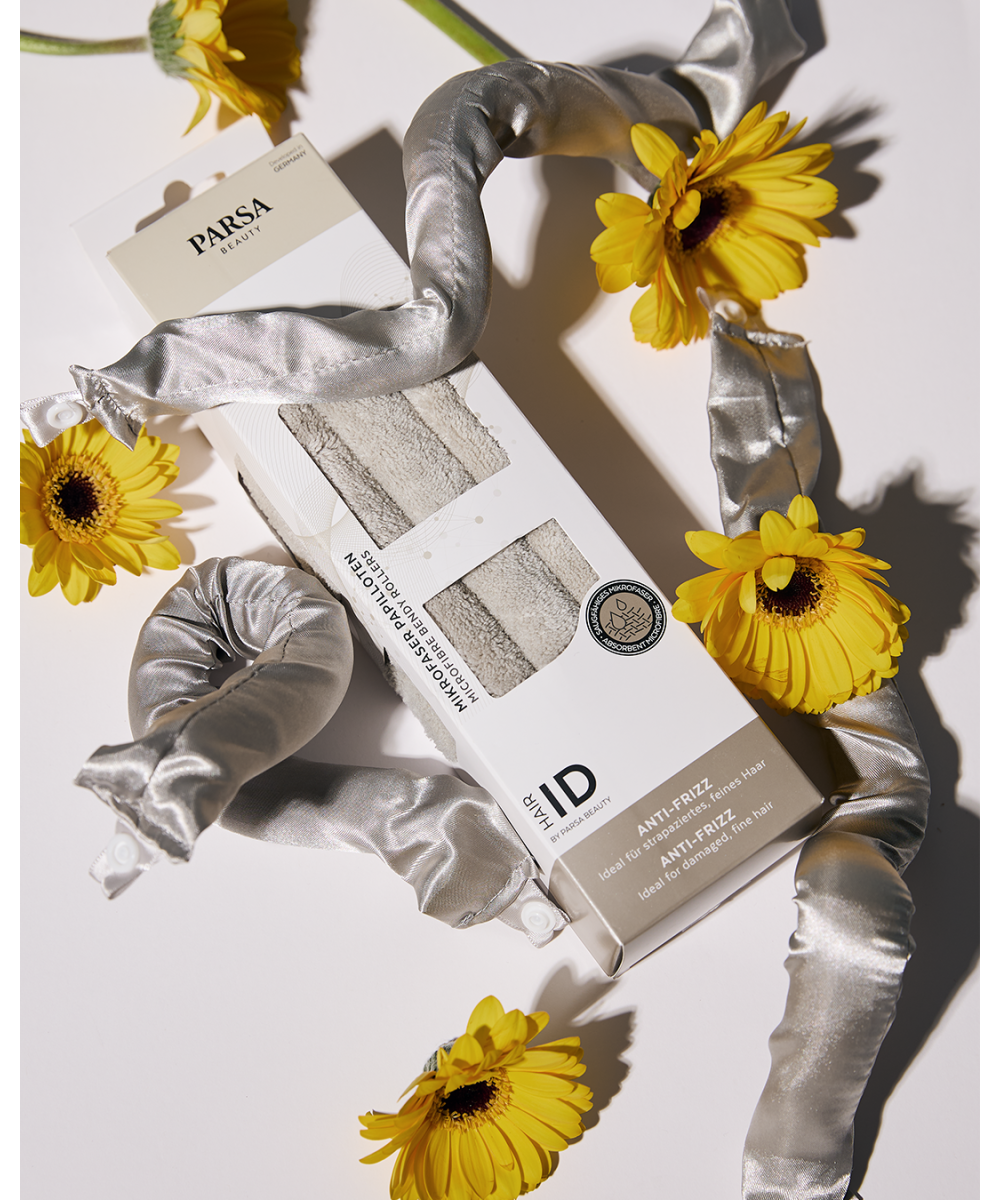 PARSA HAIR ID matu lokšķērēm lentes, satīns, 2 gab. 4