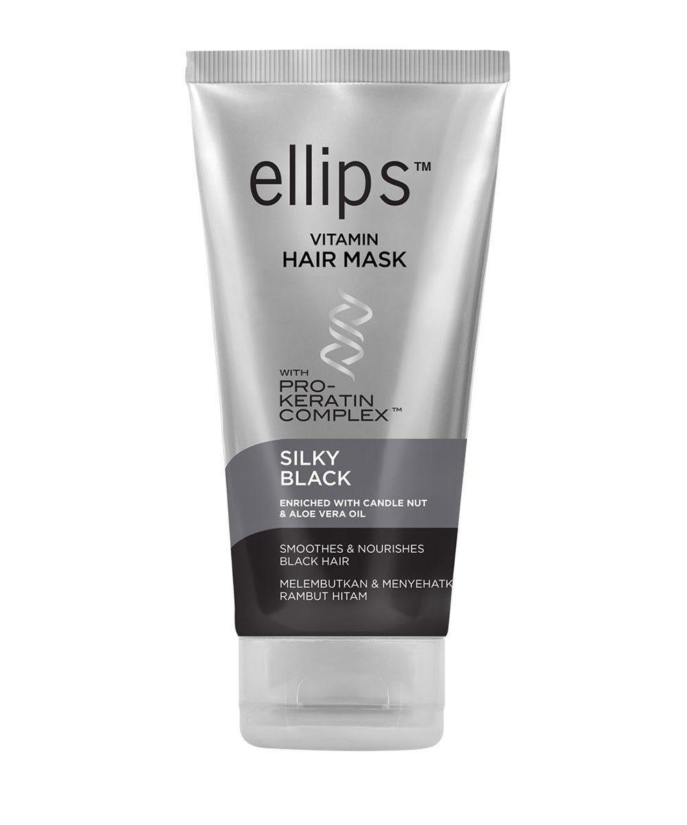 Kaloro maska matiem "Silky Black Pro Keratin"